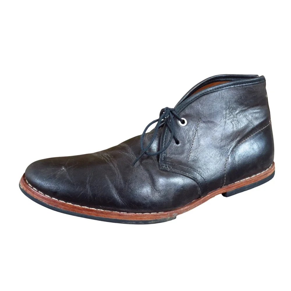 Timberland Boot Company Wodehouse Mens Chukka Boots Sz 10 Dress Work Black Brown